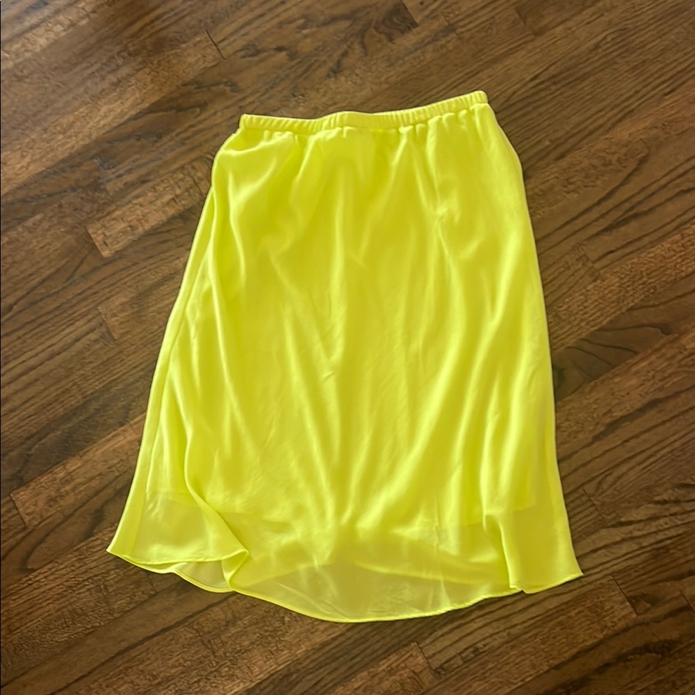 Vibrant Yellow Women's Skirt